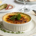 Elegant Crab Brulee with Caramelized Topping