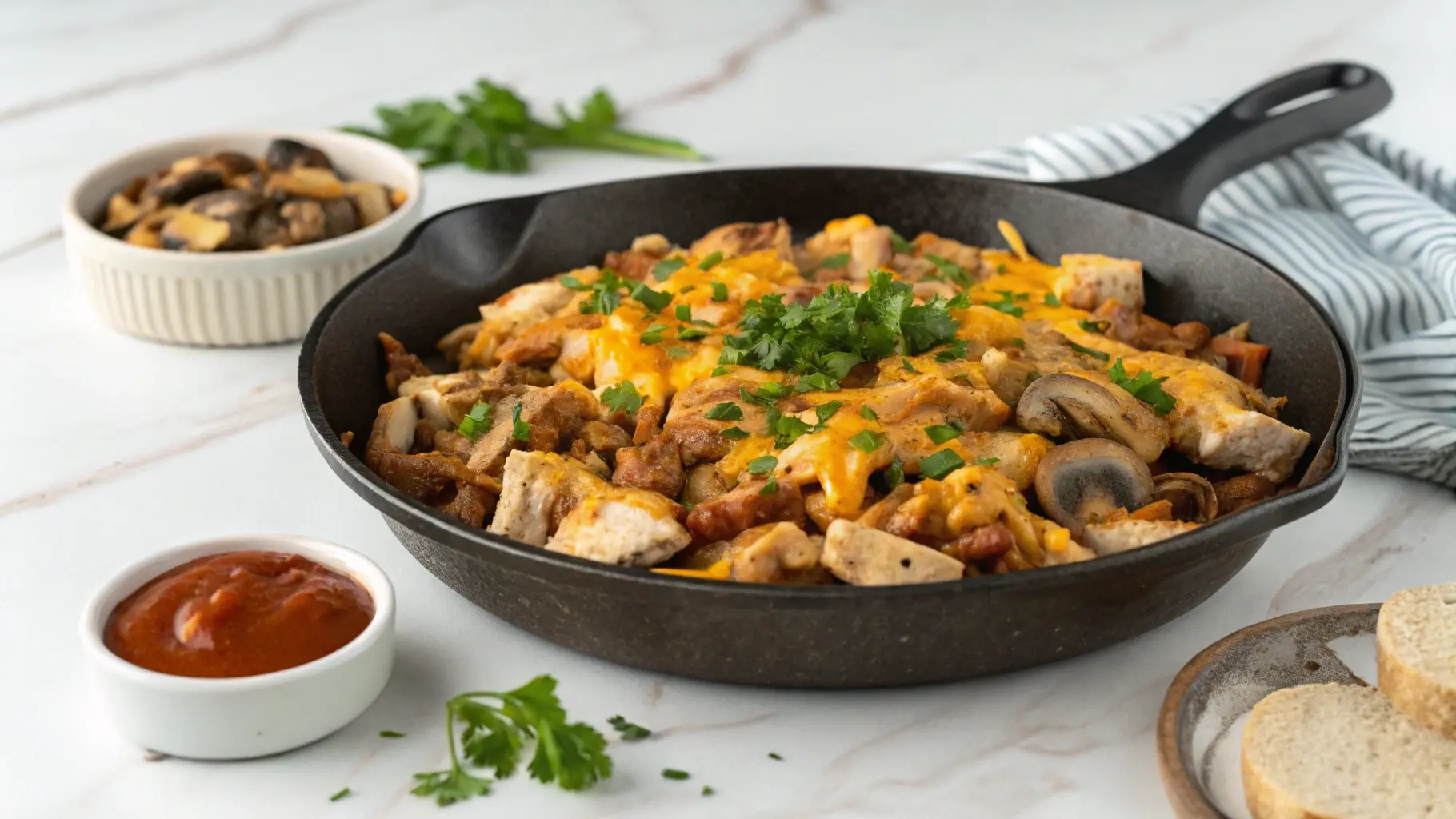 Delicious Alice Springs Chicken Recipe Served with Sides