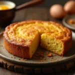 Southern cornbread recipe with beef tallow in a cast iron skillet