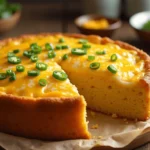 Delicious Jiffy Mexican Cornbread Freshly Baked in a Skillet