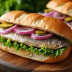 Traditional German Matjesbrötchen Recipe – Pickled Herring Sandwich