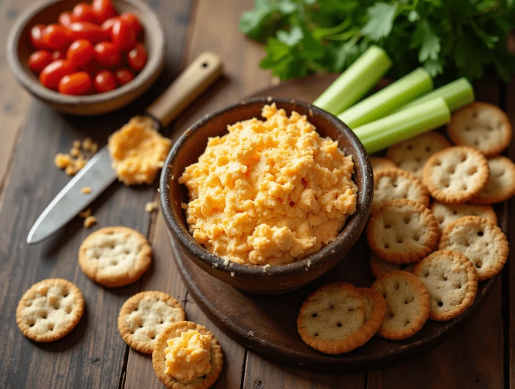 Creamy Homemade Old Fashioned Pimento Cheese