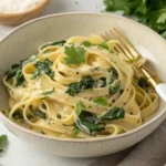 Creamy Boursin Chicken Pasta with Spinach
