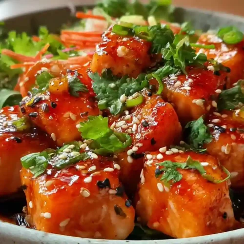 Bang Bang Salmon Bites Bowls