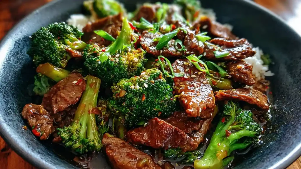 Chinese Beef and Broccoli