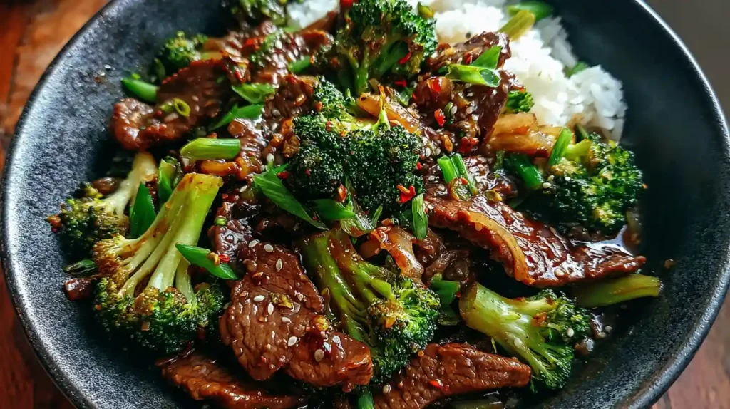 Chinese Beef and Broccoli