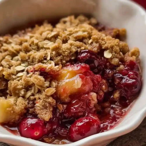 Cranberry Apple Crisp Recipe