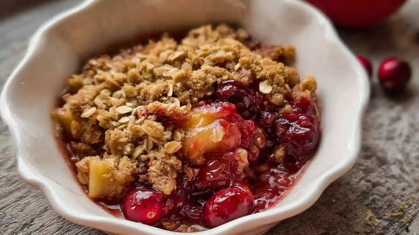 Cranberry Apple Crisp Recipe