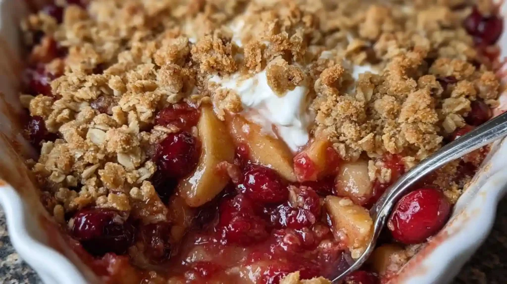 Cranberry Apple Crisp Recipe