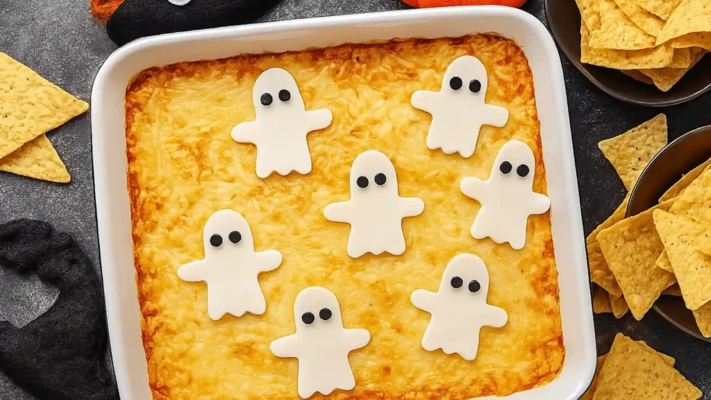 Halloween Buffalo Chicken Dip