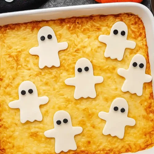 Halloween Buffalo Chicken Dip