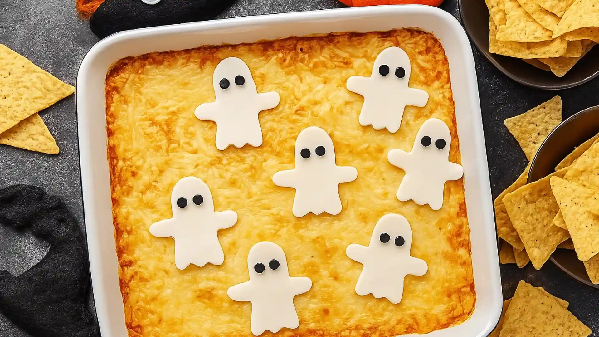Halloween Buffalo Chicken Dip