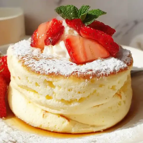 Jiggly Japanese Soufflé Pancakes