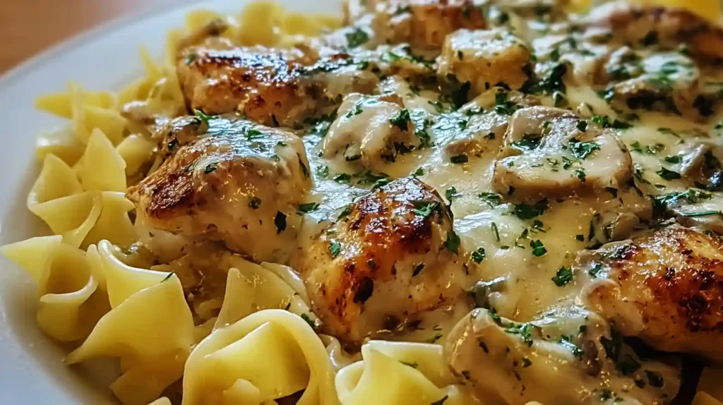 One-Pan Chicken with Buttered Noodles