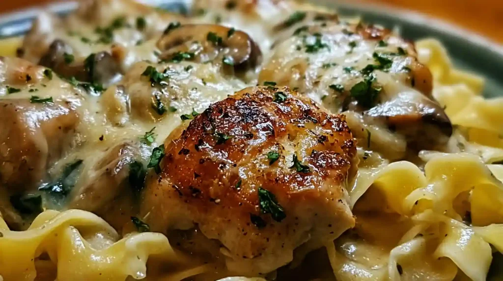 One-Pan Chicken with Buttered Noodles