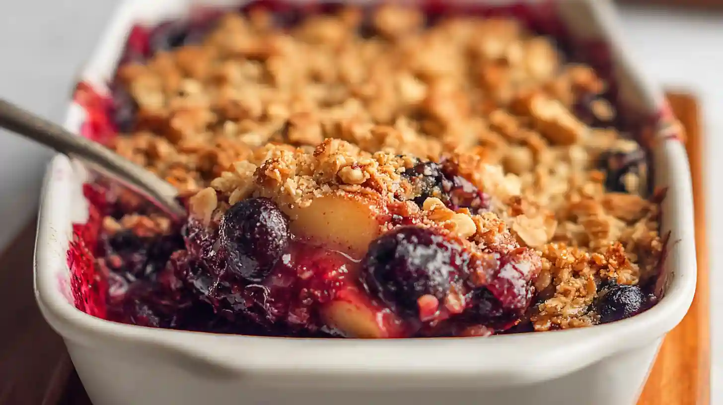 Apple Blueberry Crisp