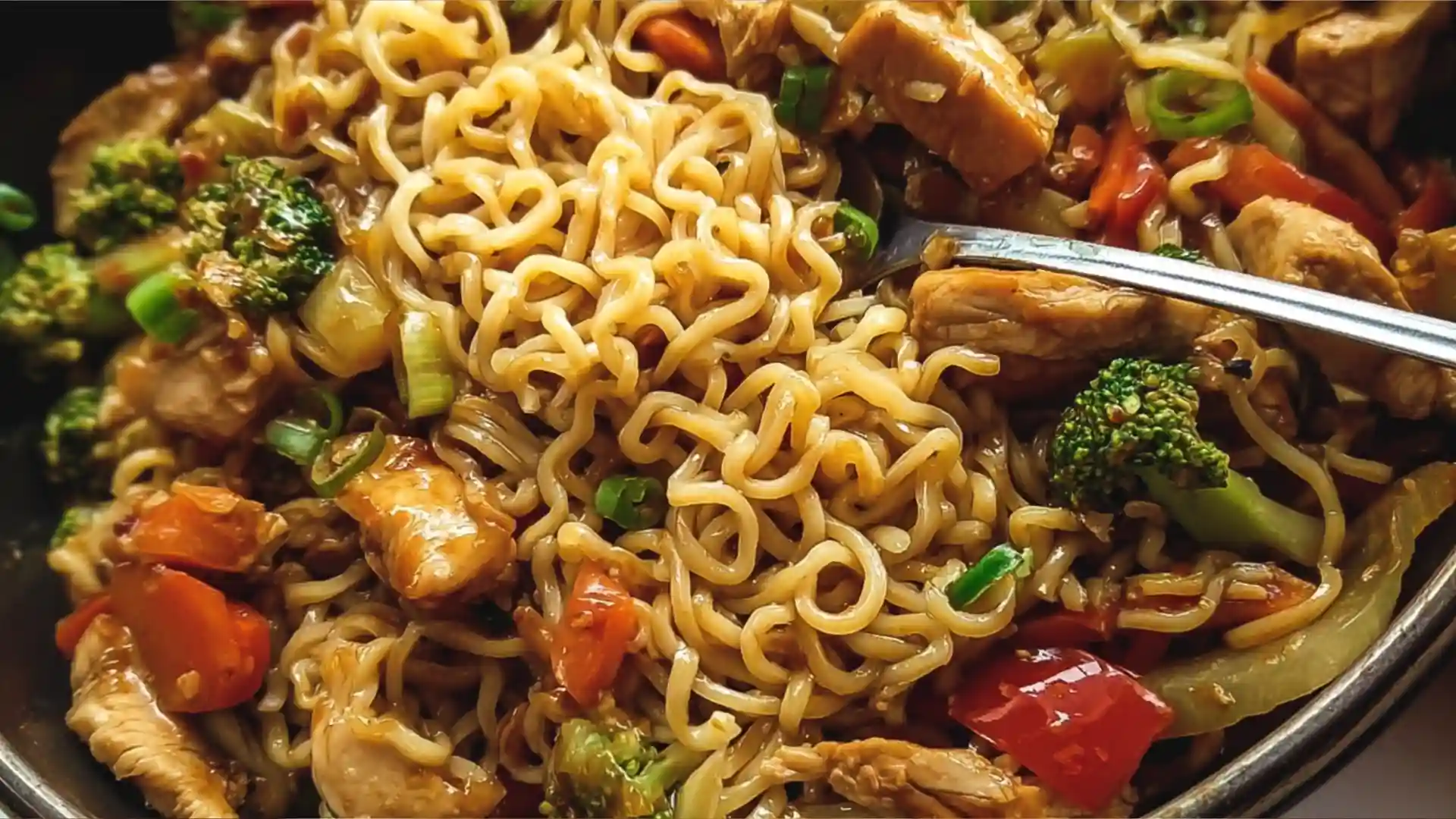 Chicken Ramen Stir Fry