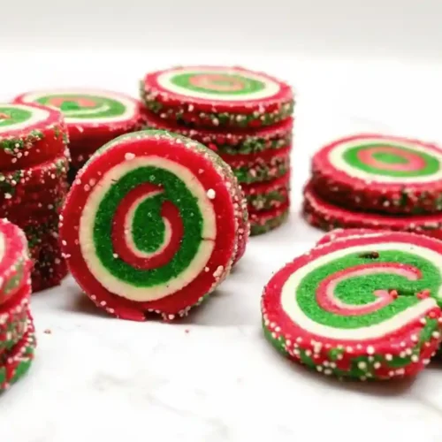 Christmas Pinwheel Cookies