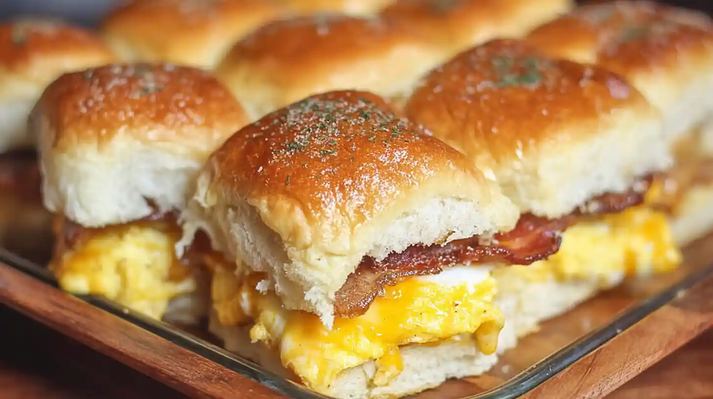Crack Breakfast Sliders