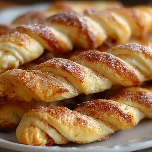 Crescent Roll Cinnamon Twists