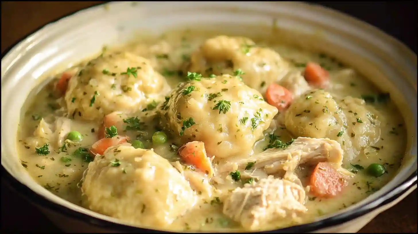 Crockpot Chicken And Dumplings
