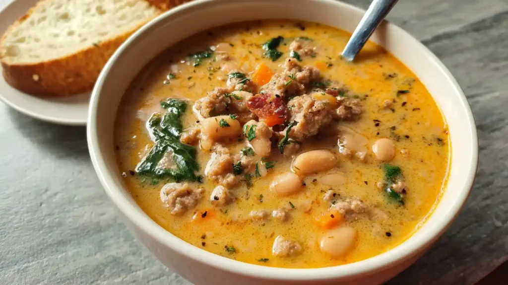 Italian Sausage White Bean Soup