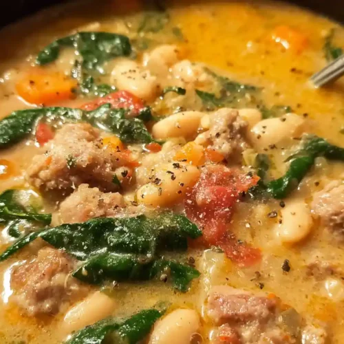 Italian Sausage White Bean Soup