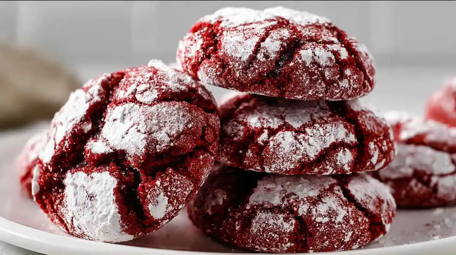 Red Velvet Cake Cookies