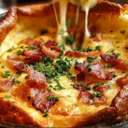 Savory Cheddar & Bacon Dutch Baby