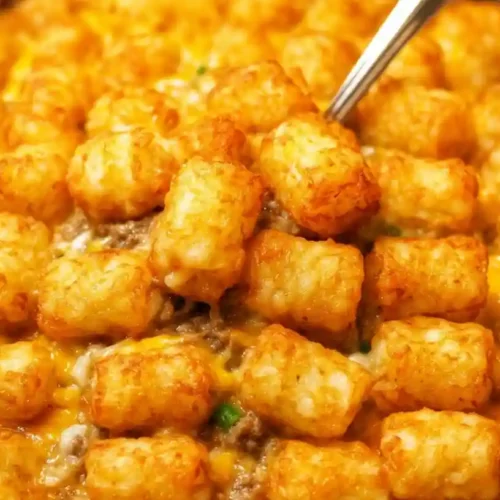 Tater Tot Casserole With Ground Beef