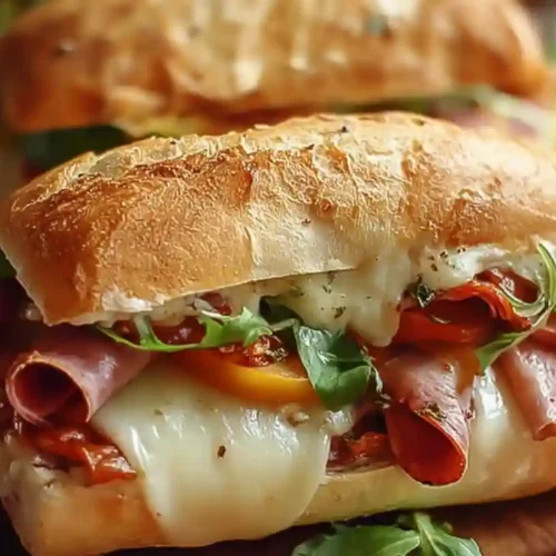 Baked Italian Grinder Sandwiches
