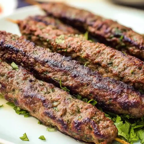 Beef Kafta Kebabs