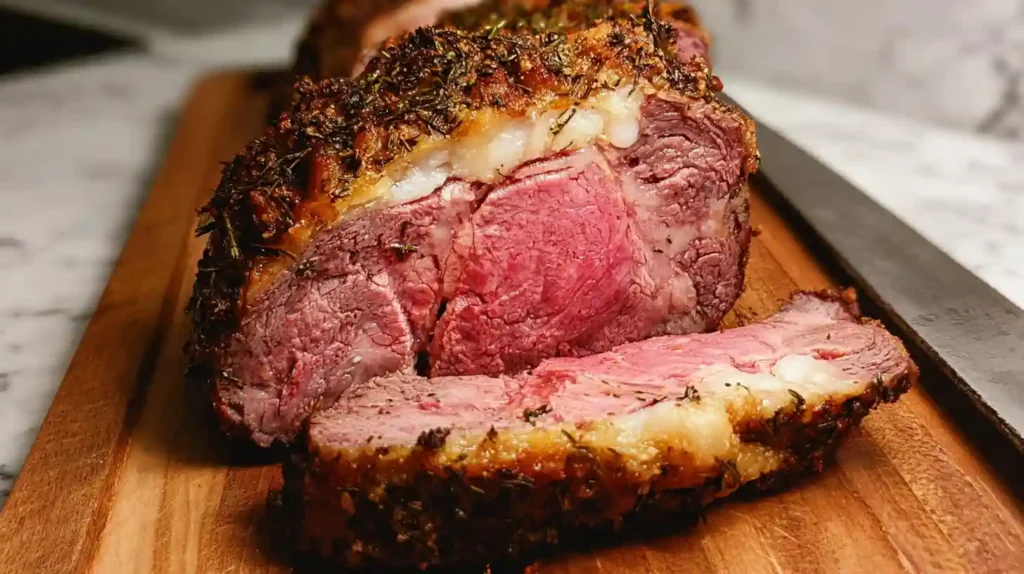 Best No-Fail Prime Rib (Garlic Herb Crust)