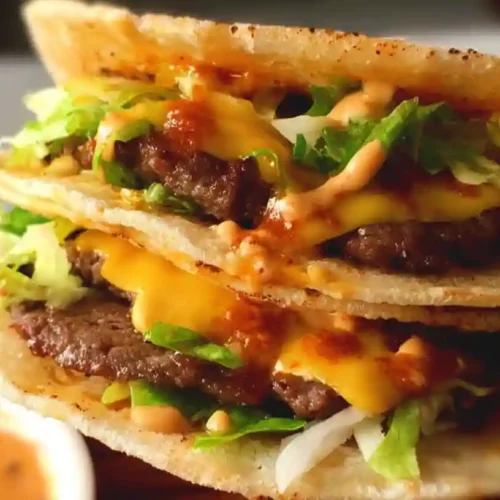 Big Mac Smash Burger Taco Recipe