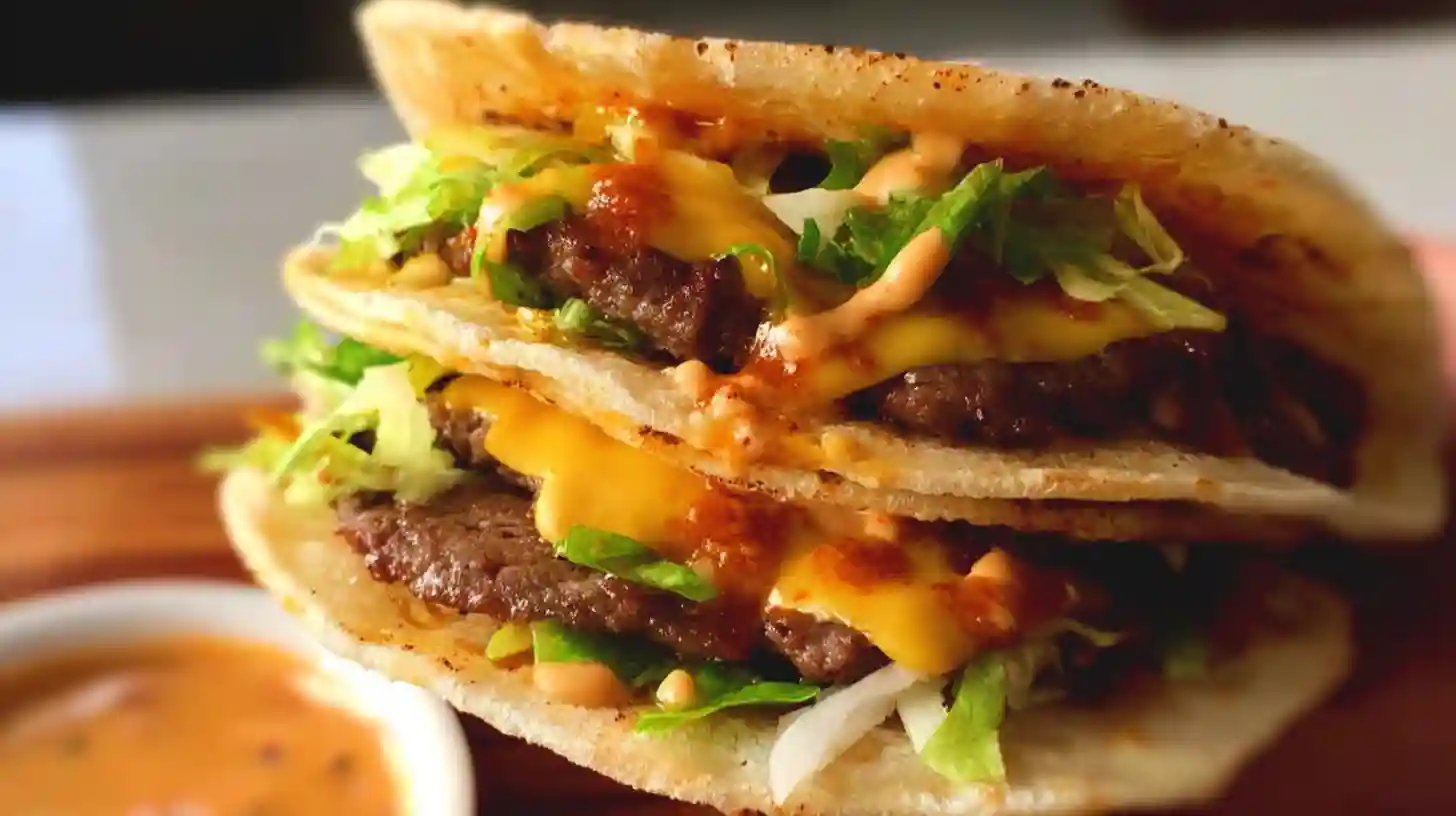 Big Mac Smash Burger Taco Recipe
