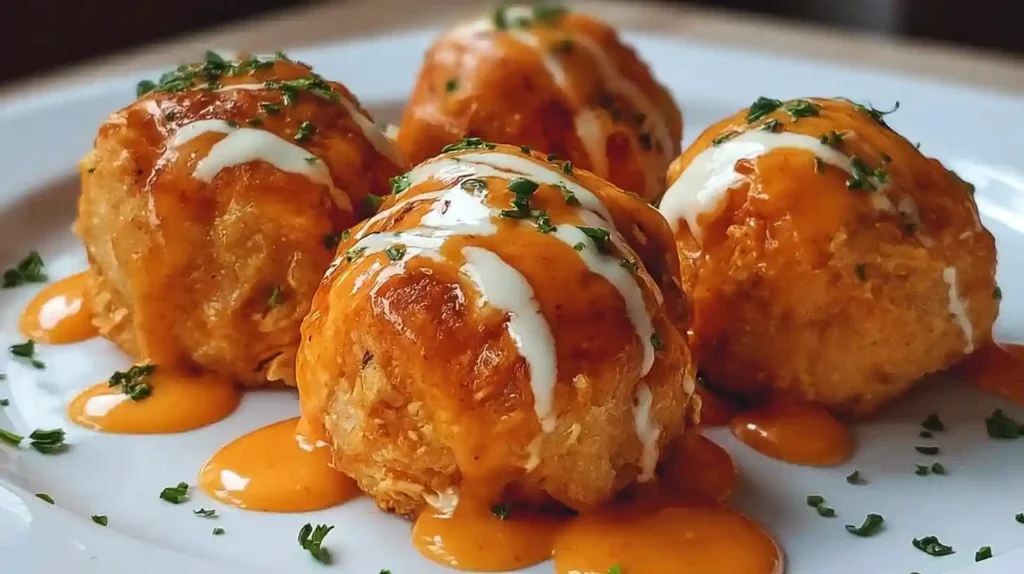 Buffalo Chicken Bombs