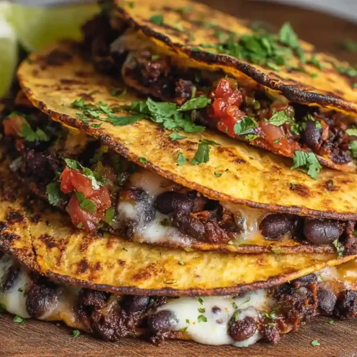 Crispy Black Bean Tacos
