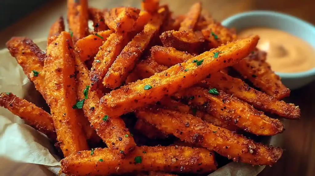 Crispy Oven Baked Sweet Potato Fries
