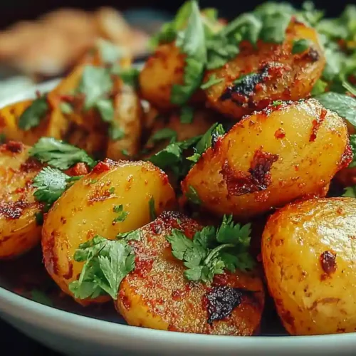 Effortless Spicy Indian Potatoes