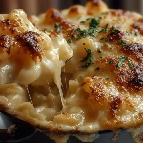 French Onion Soup Mac & Cheese
