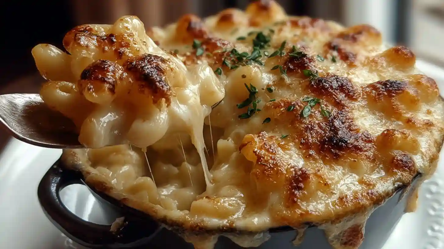 French Onion Soup Mac & Cheese