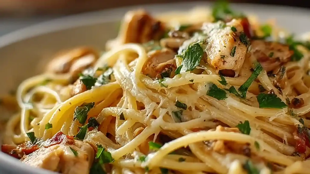 Monterey Chicken Spaghetti