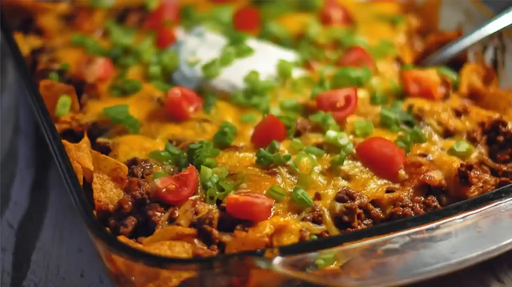 Walking Taco Casserole