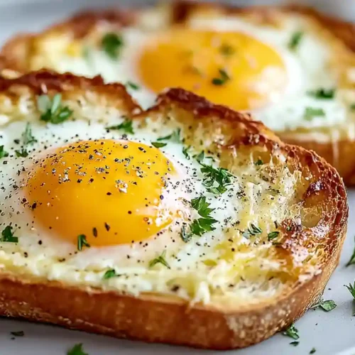 Air Fryer Egg and Cheese Toast