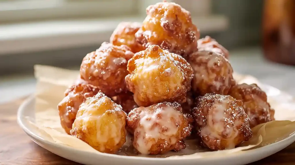 Apple Fritter Bites