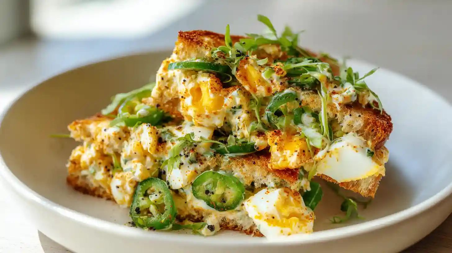 Crispy Egg Salad
