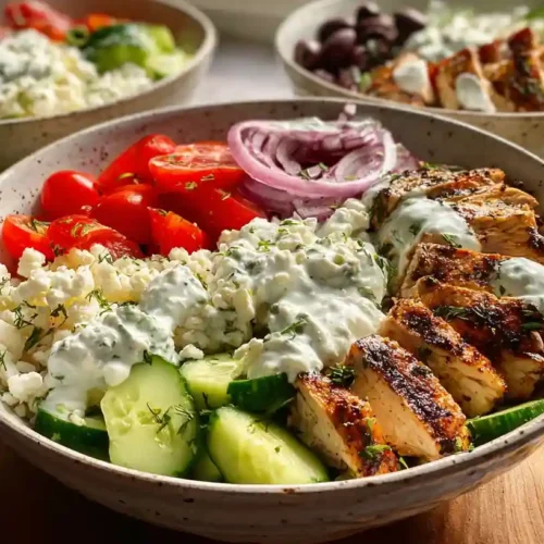 Greek Chicken Bowls