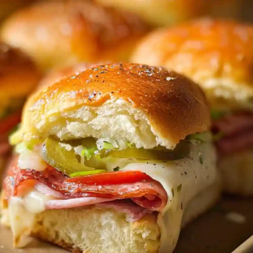 Hot Italian Sub Sliders