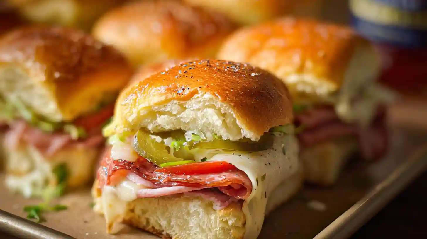 Hot Italian Sub Sliders