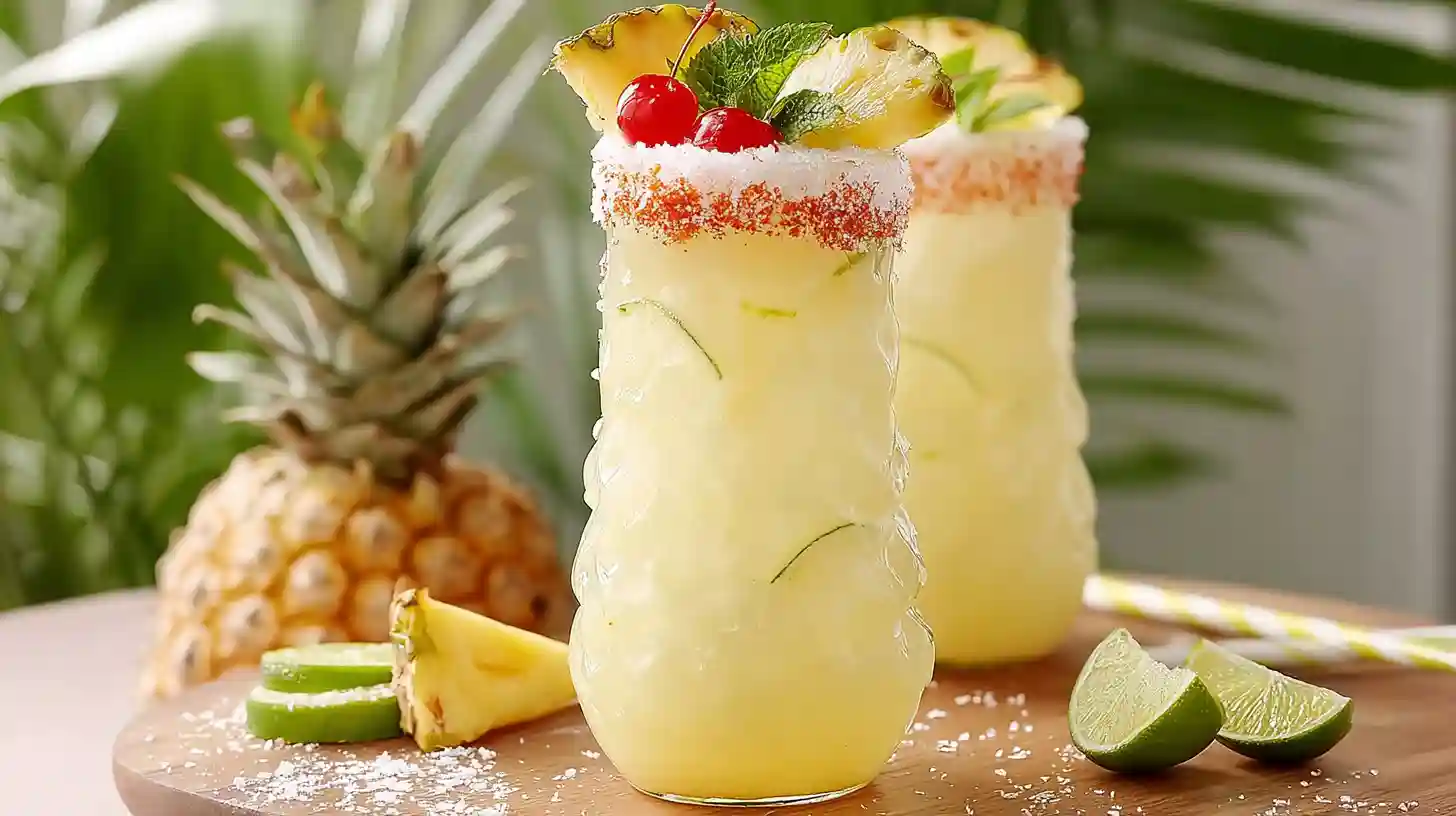 Non Alcoholic Piña Colada Punch